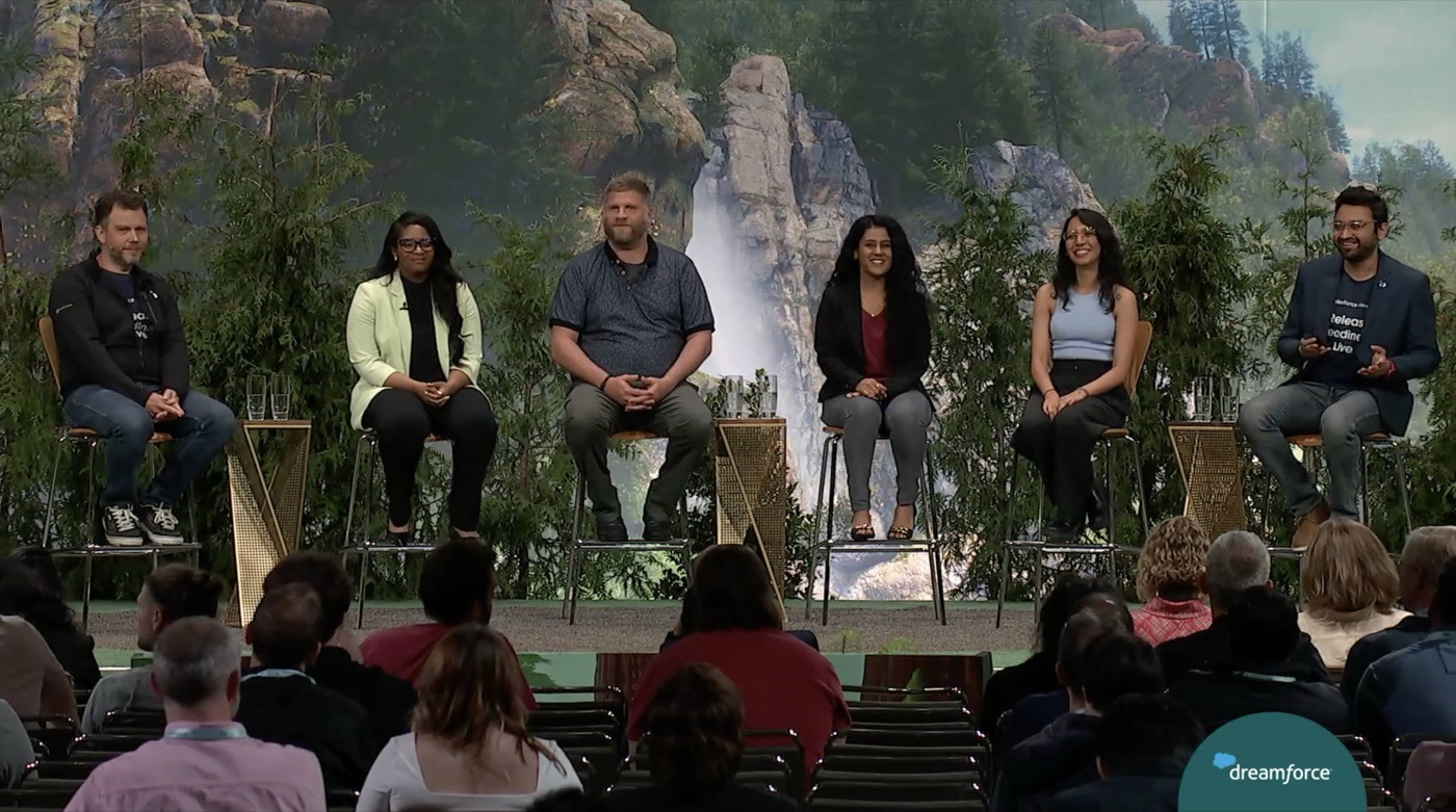 On a developer panel at Dreamforce